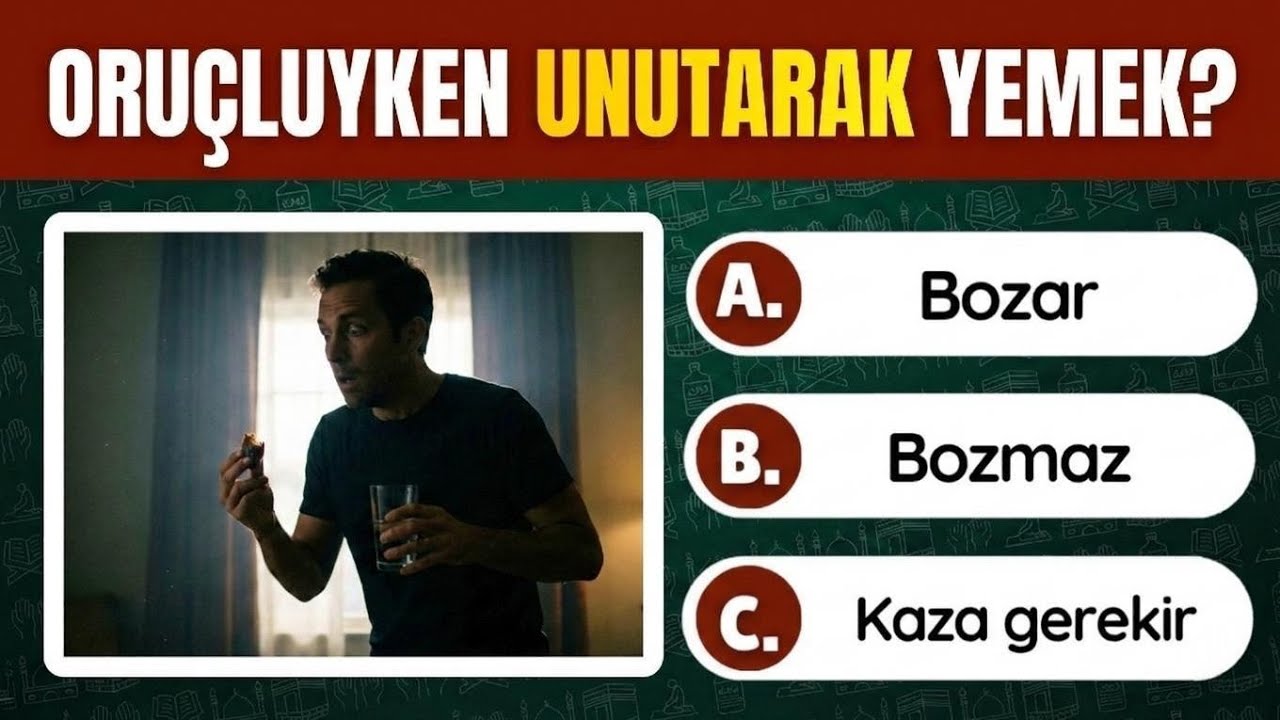 Herkesin Şüpheye Düştüğü RAMAZAN TESTİ!