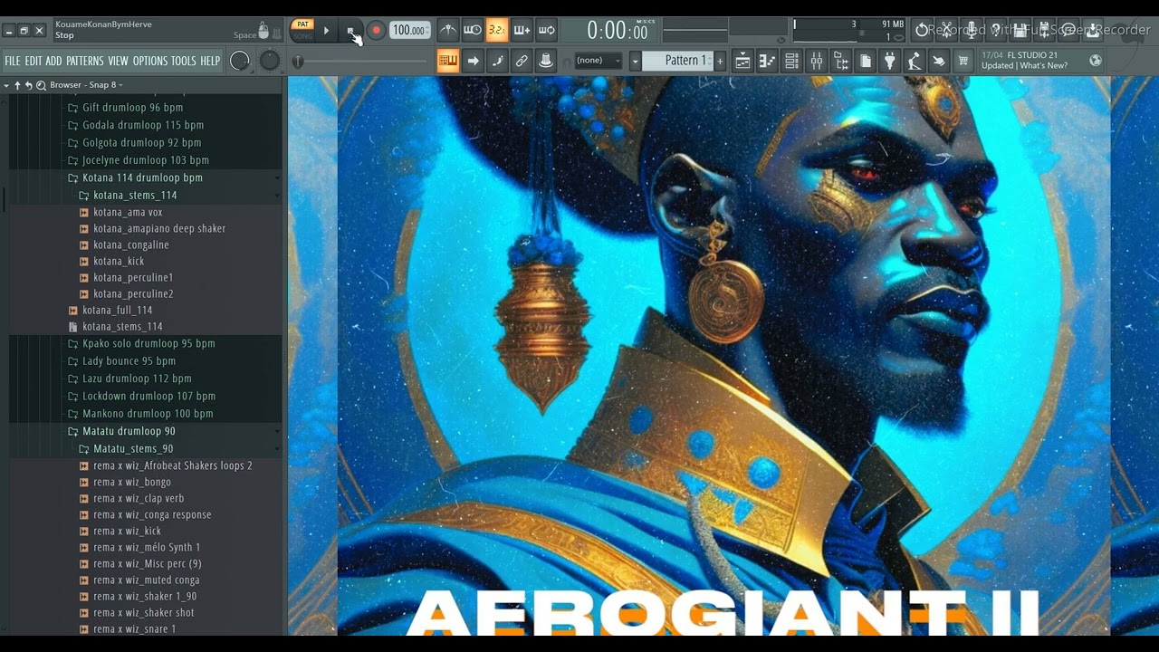 [FREE] AFROBEAT DRUMLOOPS DOWNLOAD 2023 - Afrogiant vol2 (Afro Beat sample Kit / Drumloop Pack 2023)