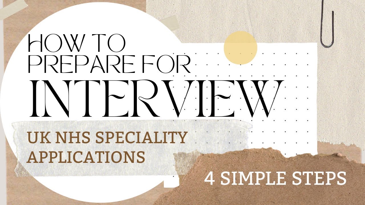 From Nervous to Confident: How I Prepared for My UK ST1/CT1 NHS Interviews. A Junior Doctor's Guide