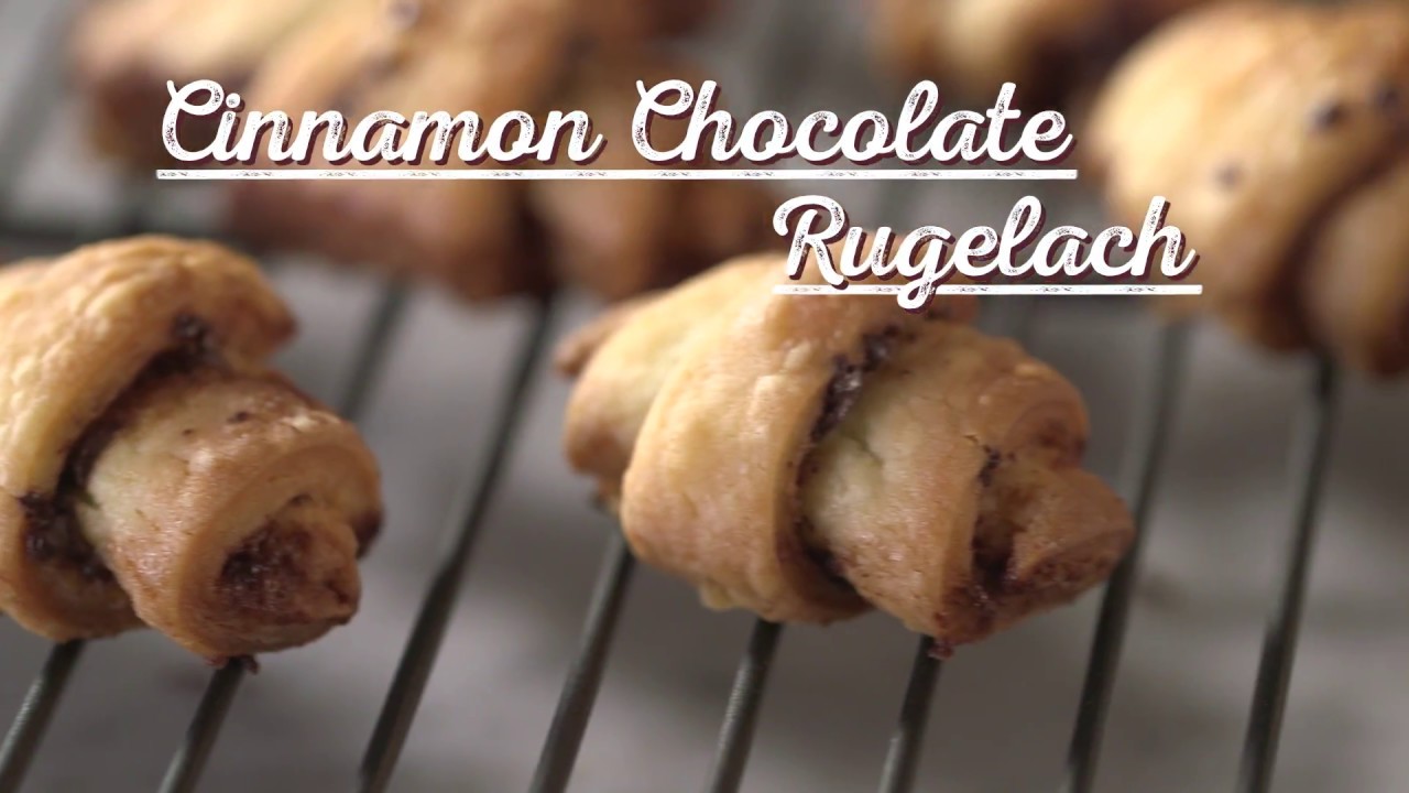 Cinnamon Chocolate Rugelach