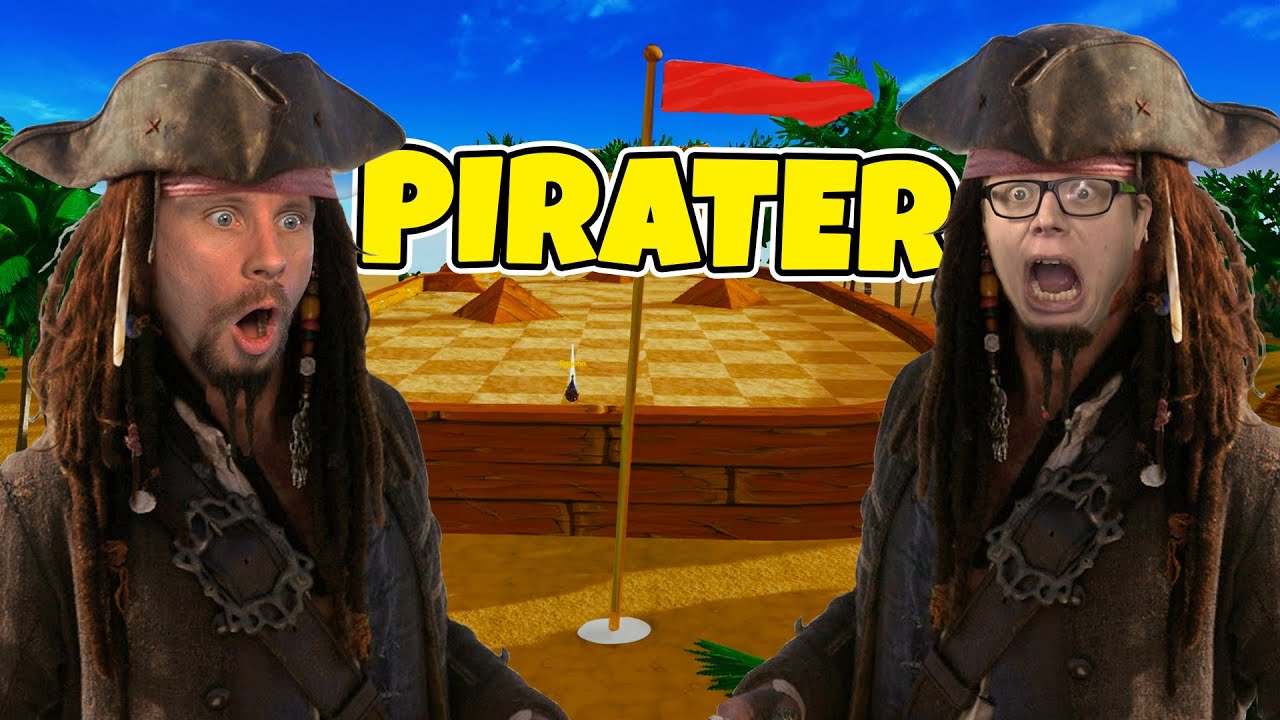 VI ÄR PIRATER PÅ MINIGOLFEN