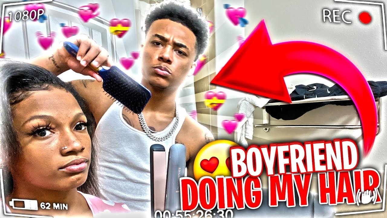 Boyfriend Does My Natural Hair & Edges ( BAD IDEA )