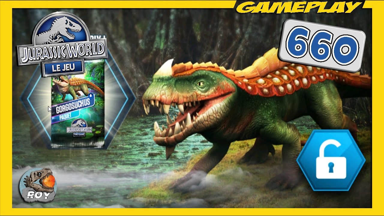 Tournoi du GORGOSUCHUS & Ouverture de 3 Packs ► JURASSIC WORLD: Le Jeu 660 - royleviking