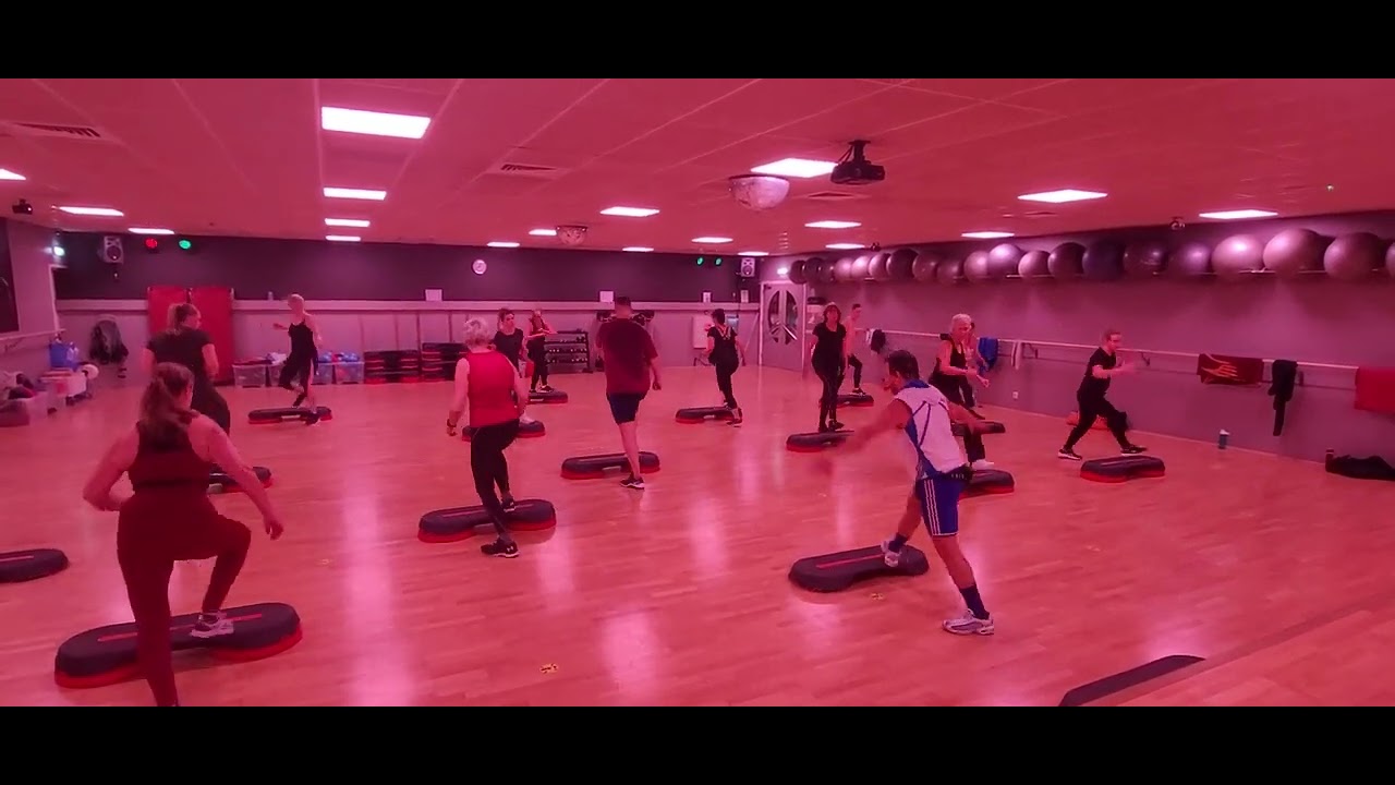 Step Aerobic Final Choreography.