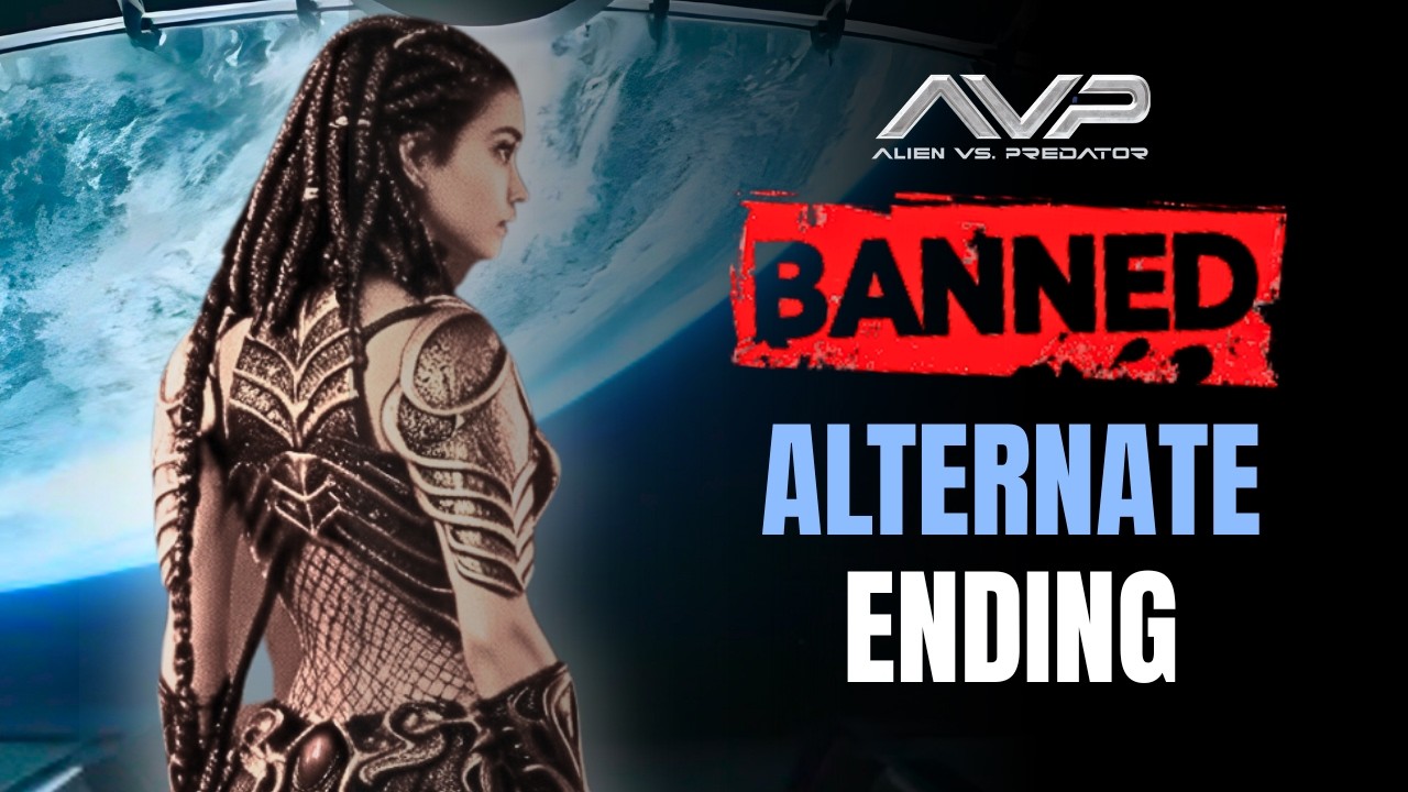 Alien vs Predator (2004): Alternate Ending and The Human Predator Easter Egg