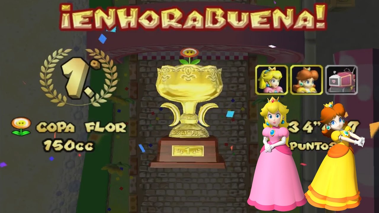 Mario Kart Double Dash | Copa Flor 150cc | Peach y Daisy
