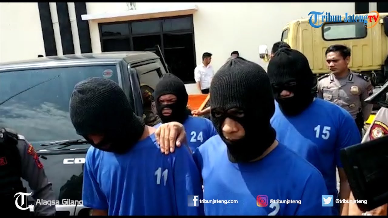 Polres Demak Tangkap 4 Pelaku Spesialis Pencuri Truk