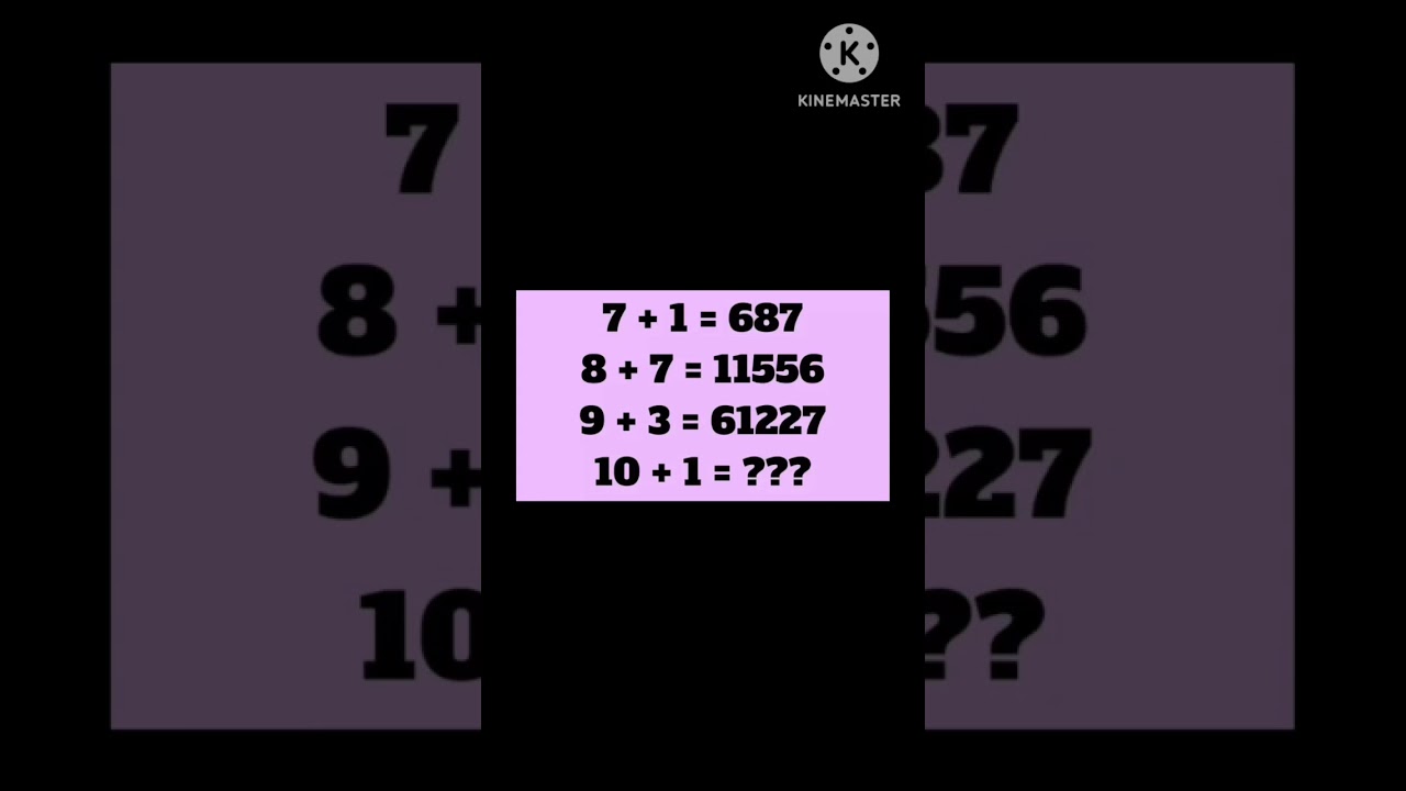 mathematics puzzle #puzzle #trending #maths #popular  #mathslove #braintest #shorts #youtubeshorts