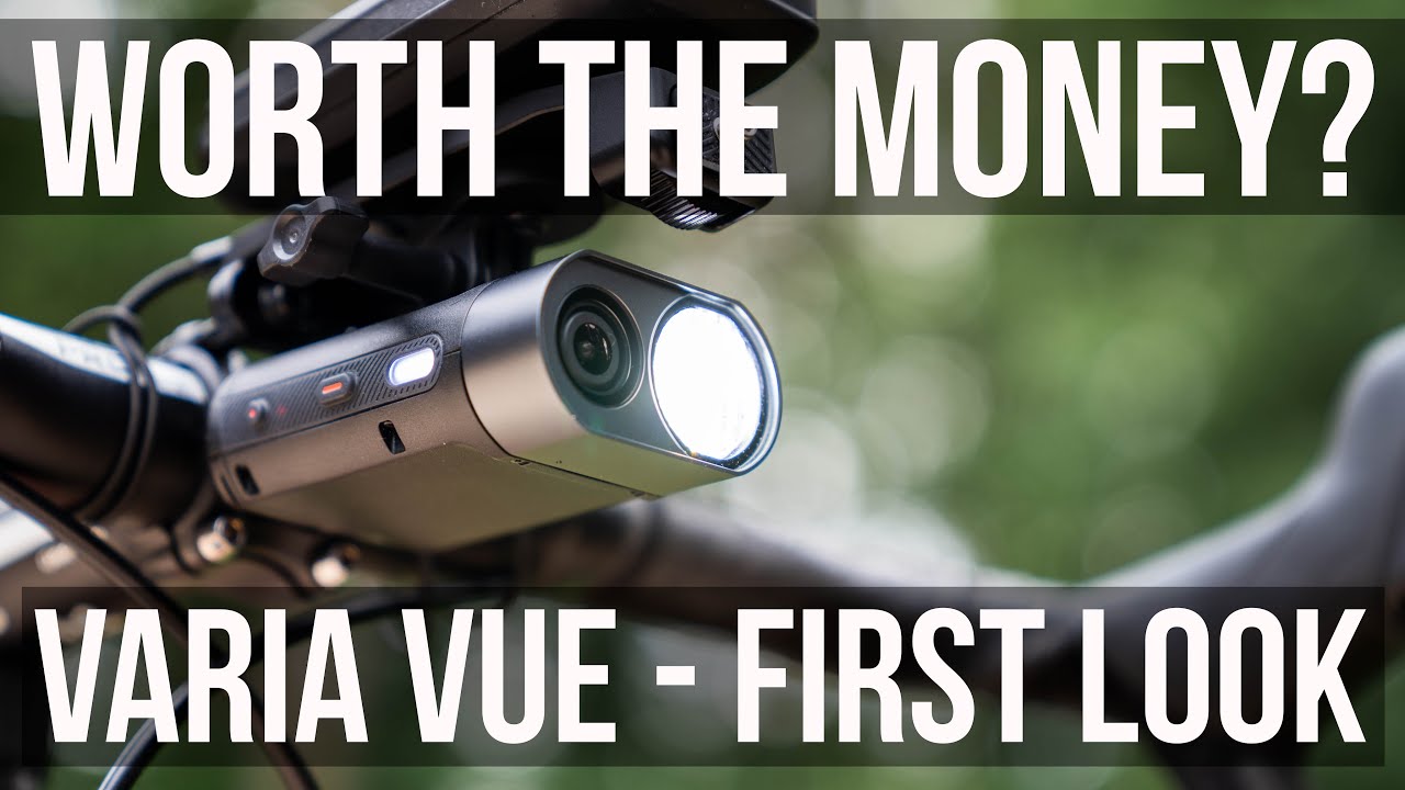 Garmin Varia Vue Bike Camera Light - FIRST LOOK - worth it?