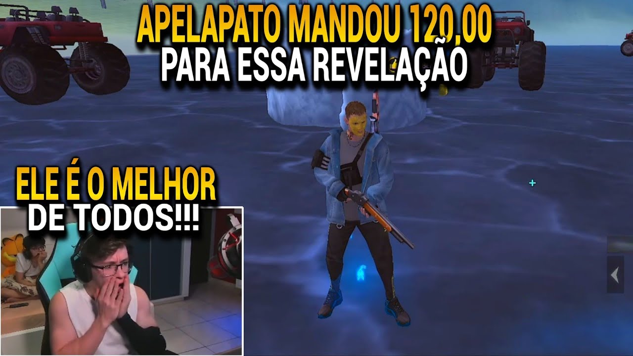 APELAPATO ENCONTROU O MELHOR PLAYER DA APELA REVELA, ELE GANHOU TUDO, LEVOU R$ 120,00 PARA CASA!