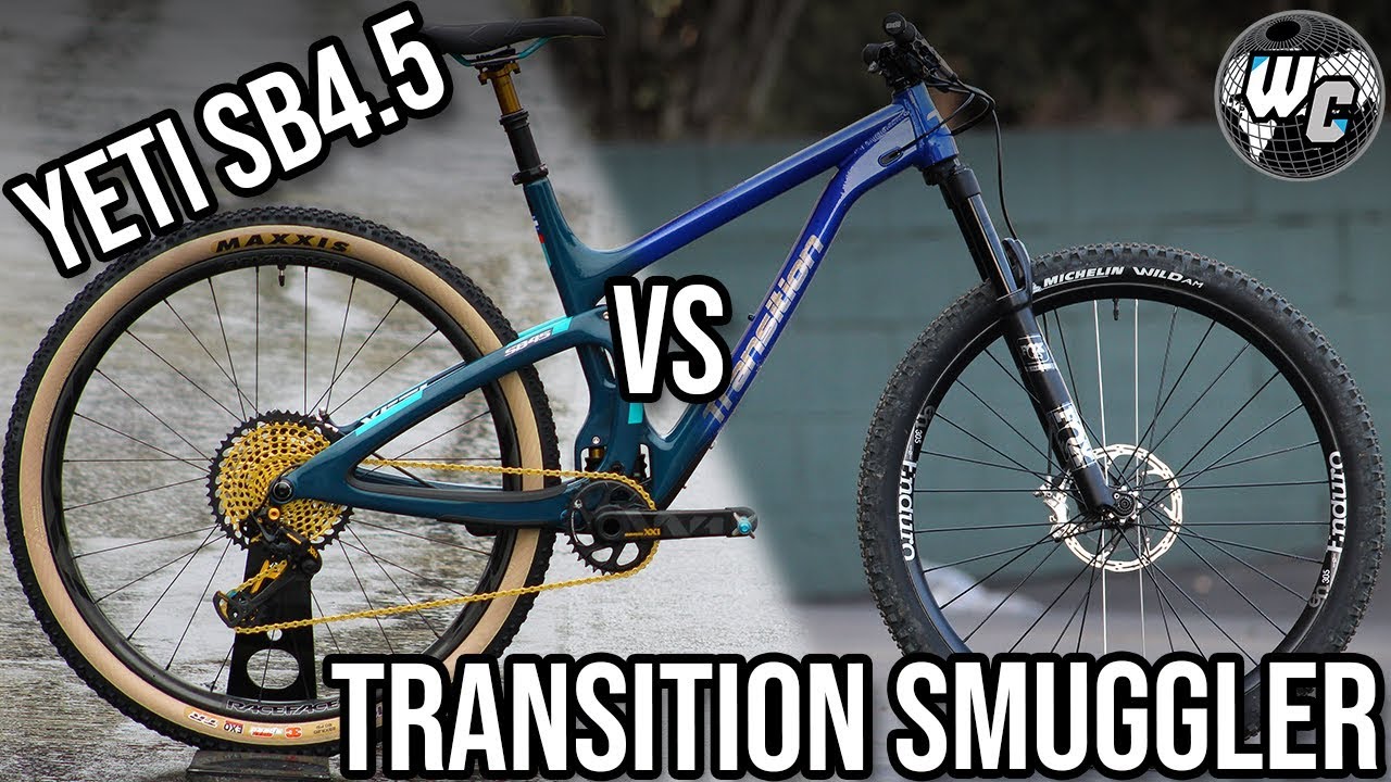 Yeti SB4.5 vs Transition Smuggler - Trail Bike Shootout!