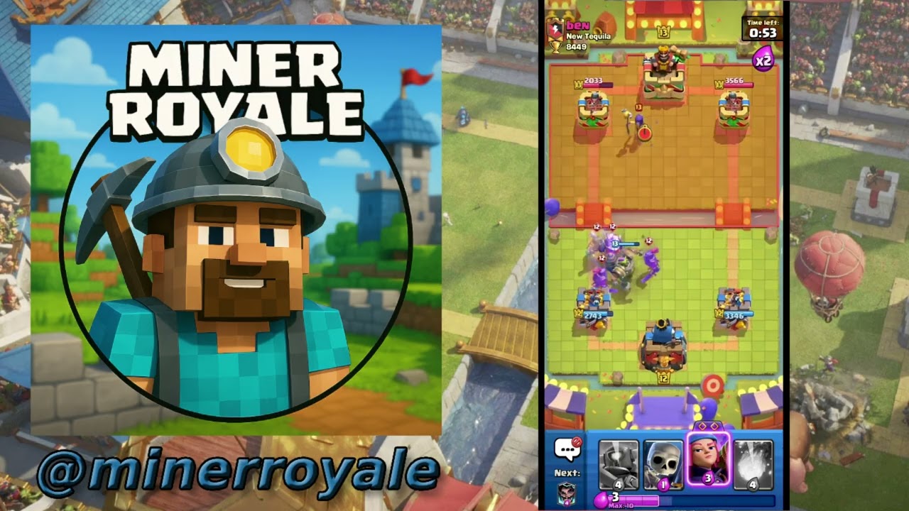 ALVIERITUS llega a las 8 5k en el camino de trofeos de Clash Royale
