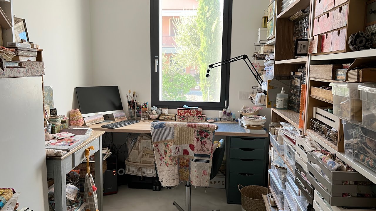 Craft room tour