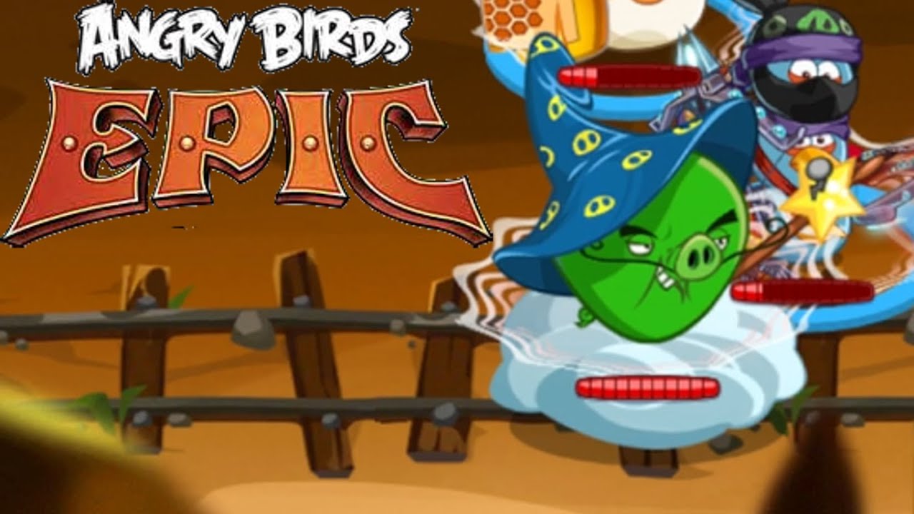 Angry Birds Epic | Playing As Wiz Pig