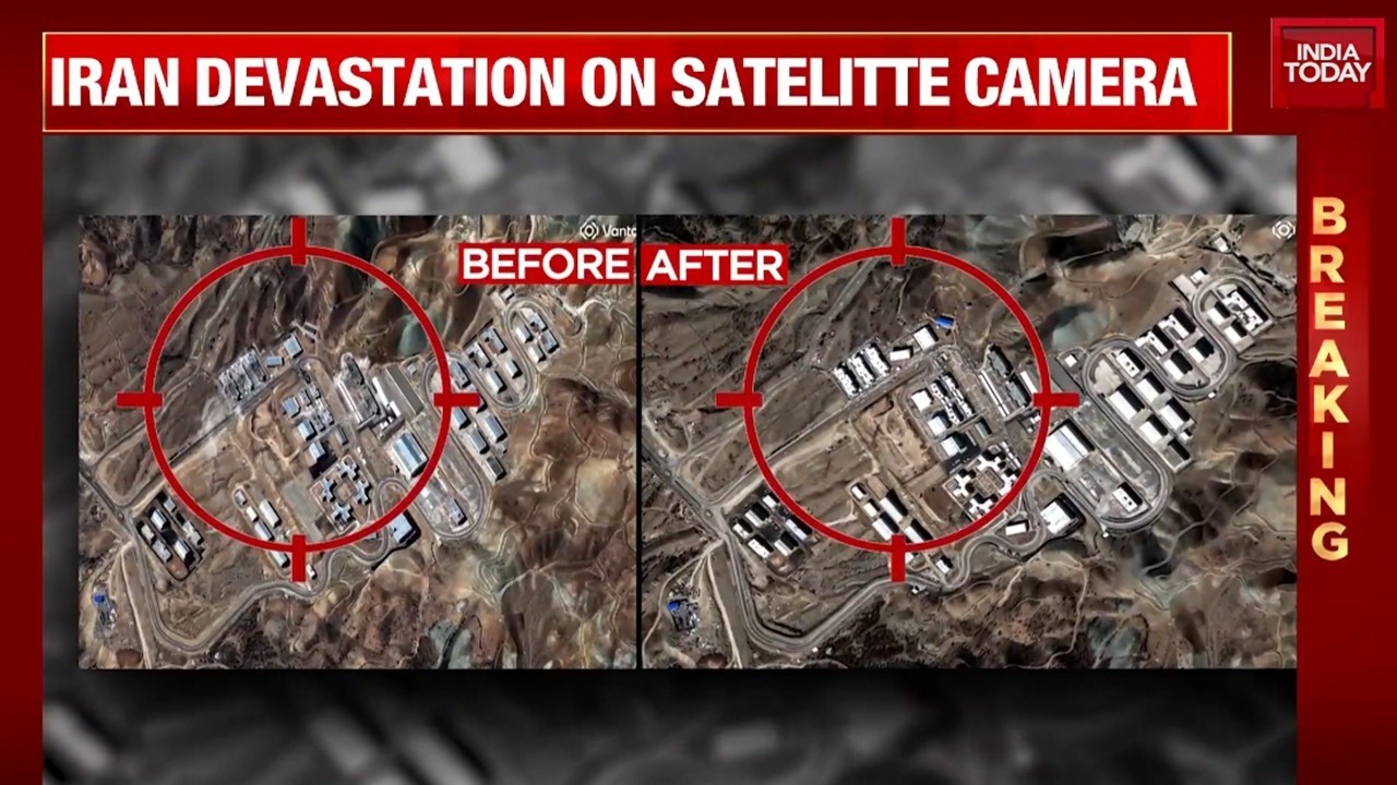 Iran devastation in satellite images; US-Israel strikes continue; drone war costs | India Today