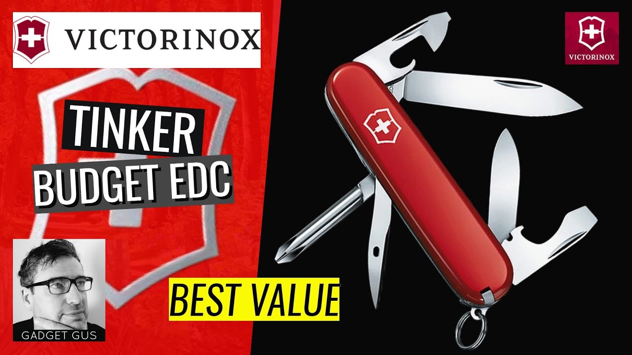 🇨🇭 Victorinox TINKER - A 'Handy' Victorinox Knife ... UNBOXING | Review | SAK | EDC | Red