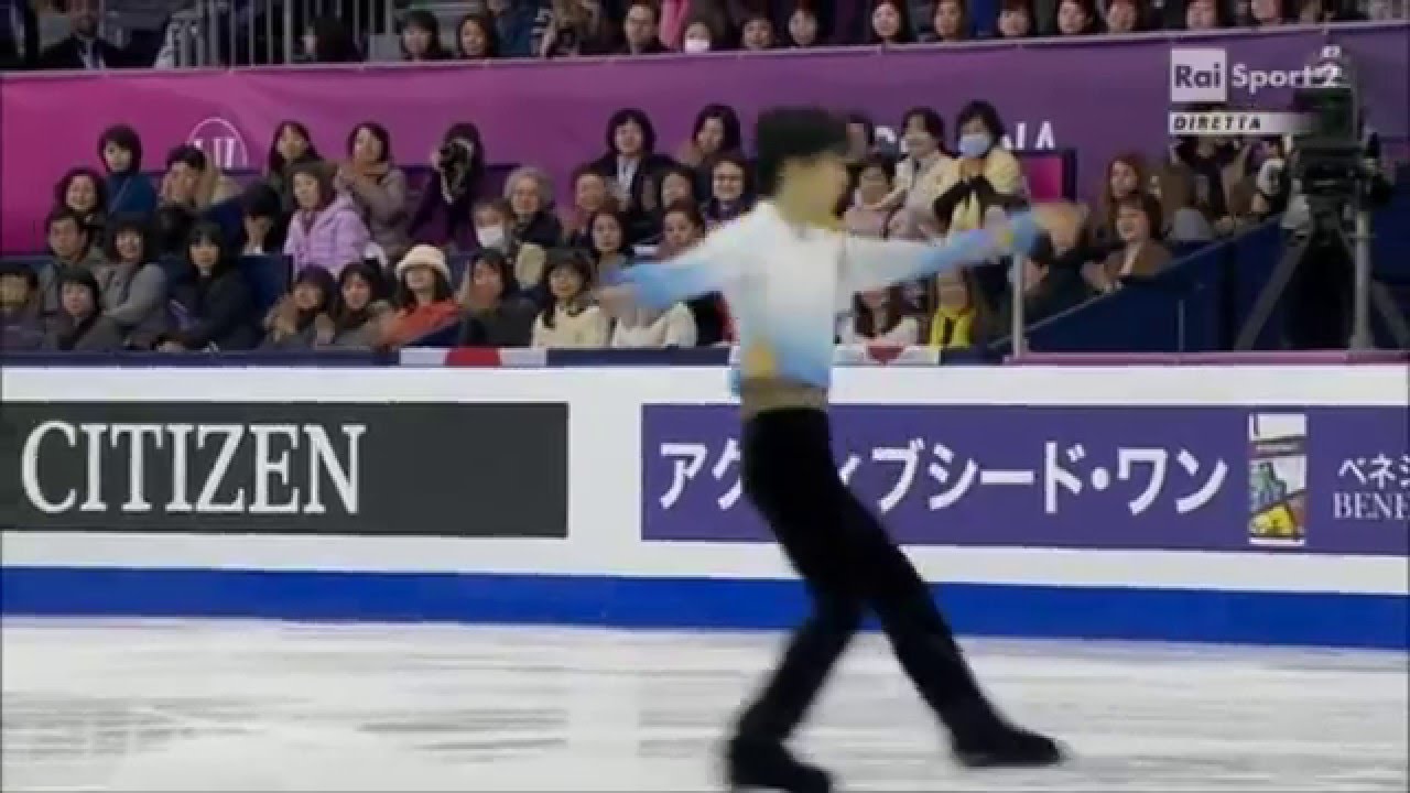 Yuzuru Hanyu SP GPF 2015(Barcellona,Spagna)
