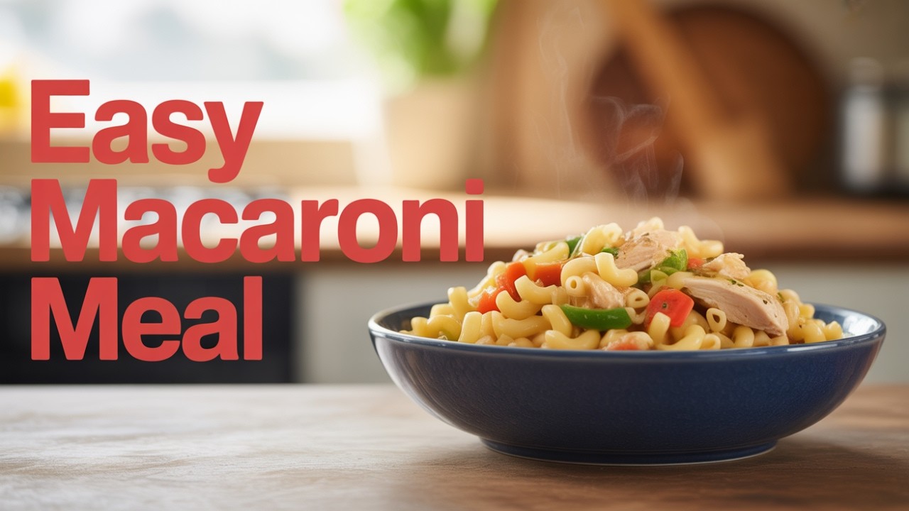 Chicken Black Pepper Macaroni Recipe | How to make Chicken Black Pepper Macaroni at Home #chicken