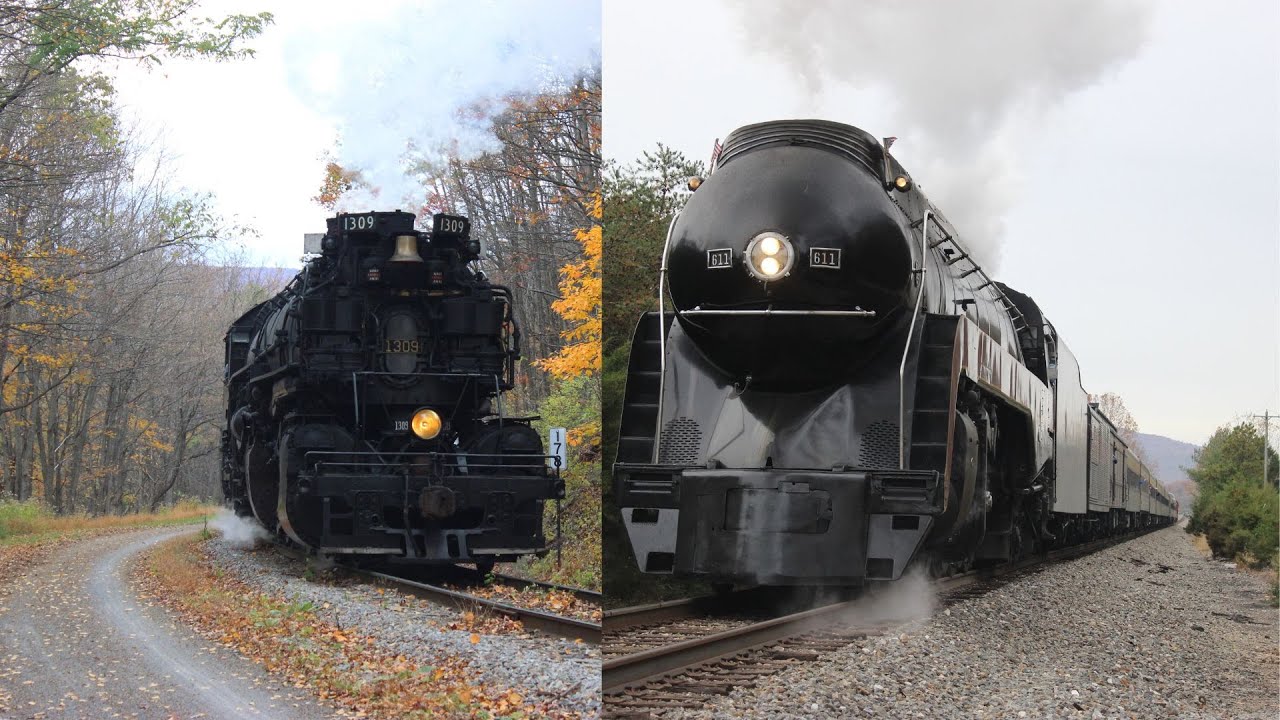 Western Maryland 1309 & Norfolk & Western 611:Thunder in the Alleghenies (Fall of 2025)