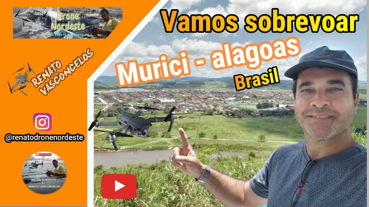 MUNIC&Iacute;PIO MURICI EM ALAGOAS FILMADO POR DRONE NORDESTE EM 2.7K