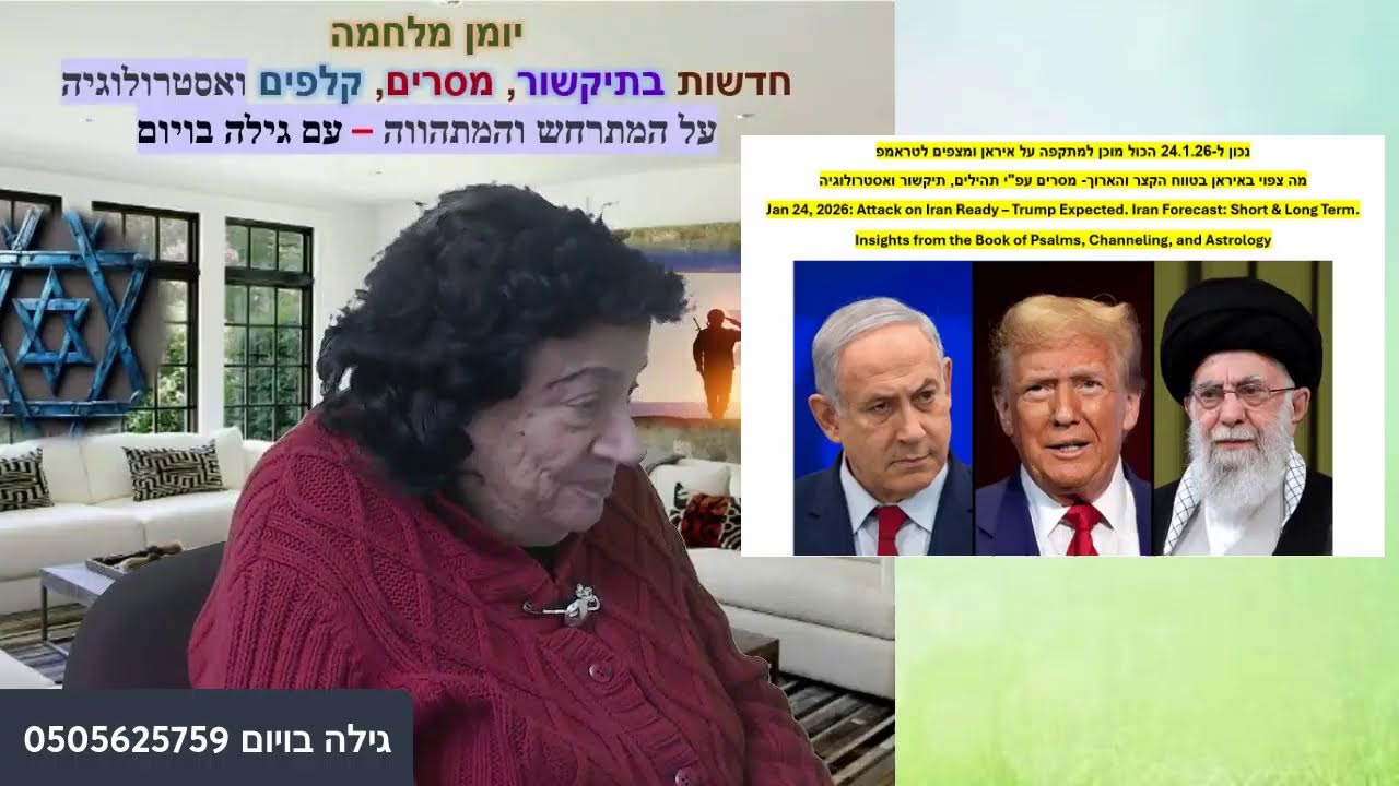 משידור 24.1- הכול מוכן למתקפה על איראן ומצפים לטראמפ מה צפוי באיראן בטווח הקצר והארוך