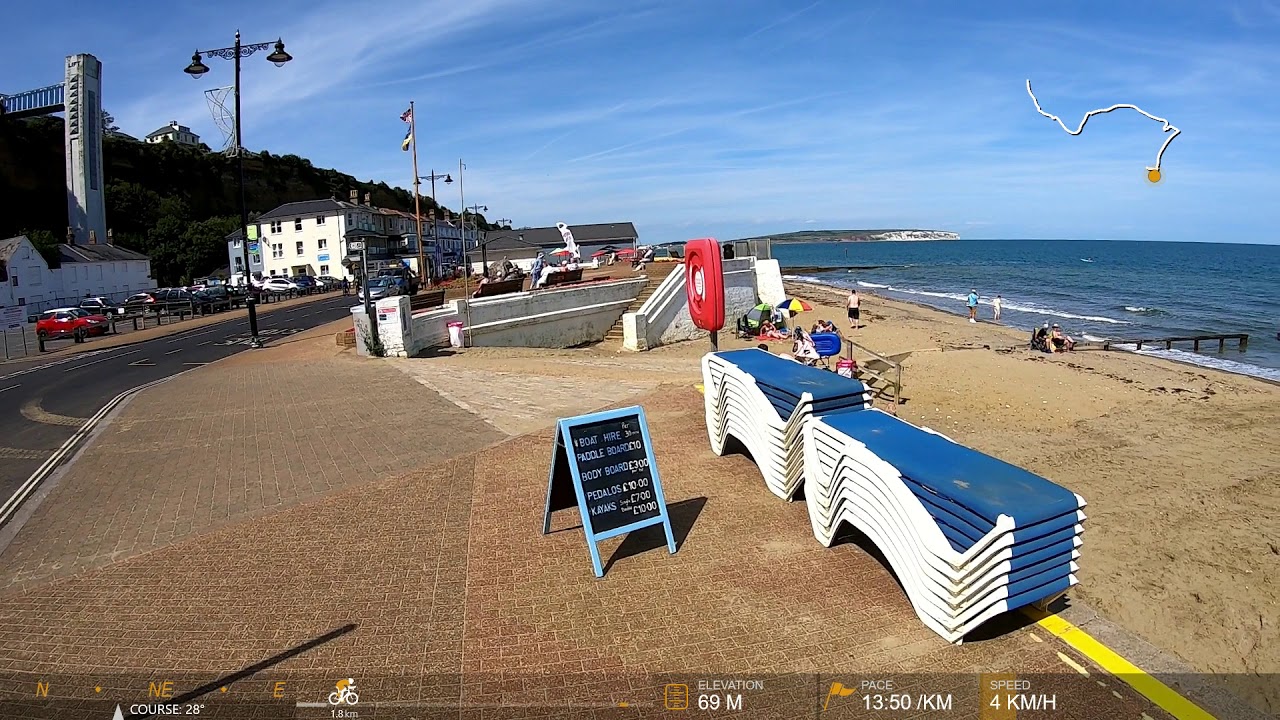 Red Squirrel Trail - Shanklin to West Cowes, Isle of Wight - Brompton H6R (July 2019)