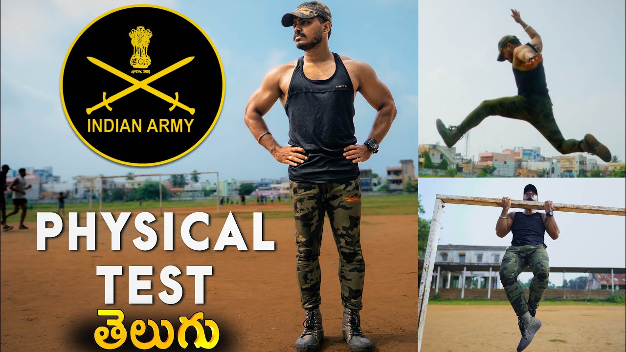 ​@KrishHealthAndFitness  Tries Indian Army Physical Test Telugu | Fitness freak vs Indian Army
