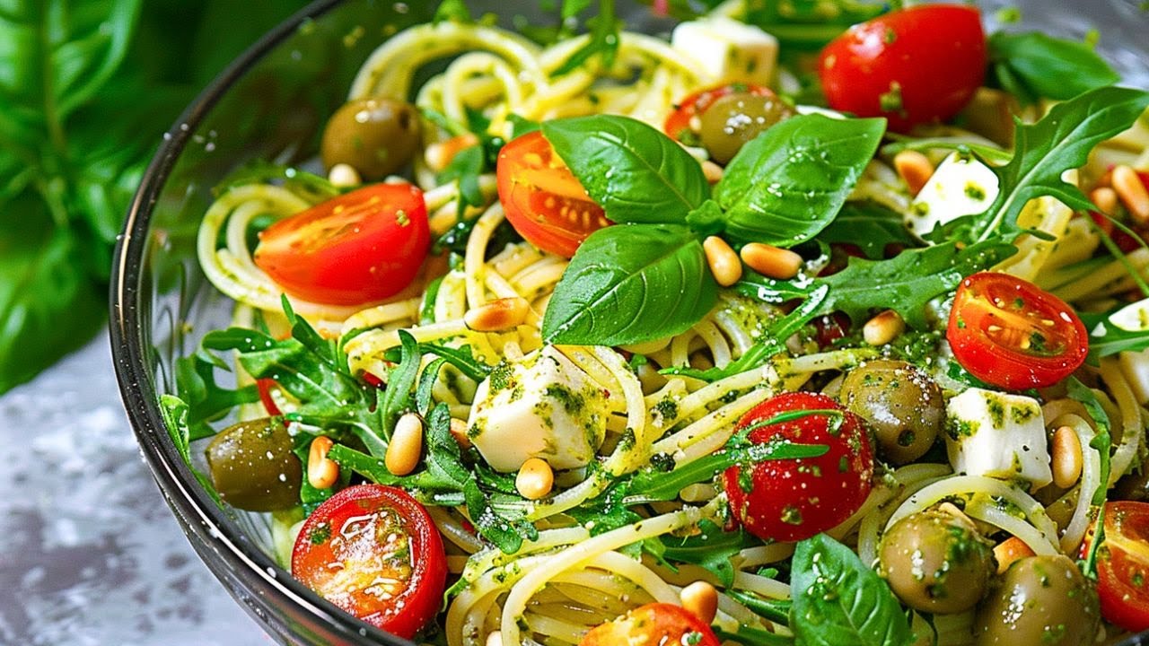 NIEMAND kennt diesen italienischen Nudelsalat-Trick! Spaghetti Salat ideal zum Grillen