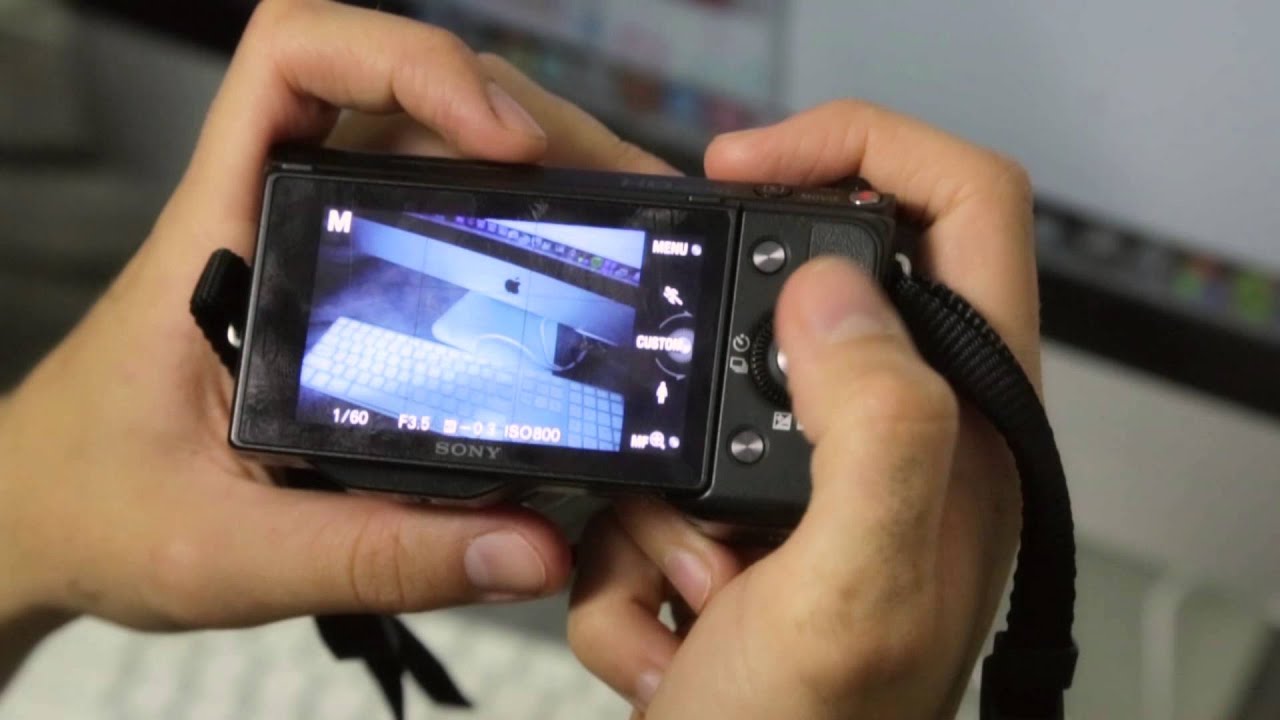 Sony NEX tutorial