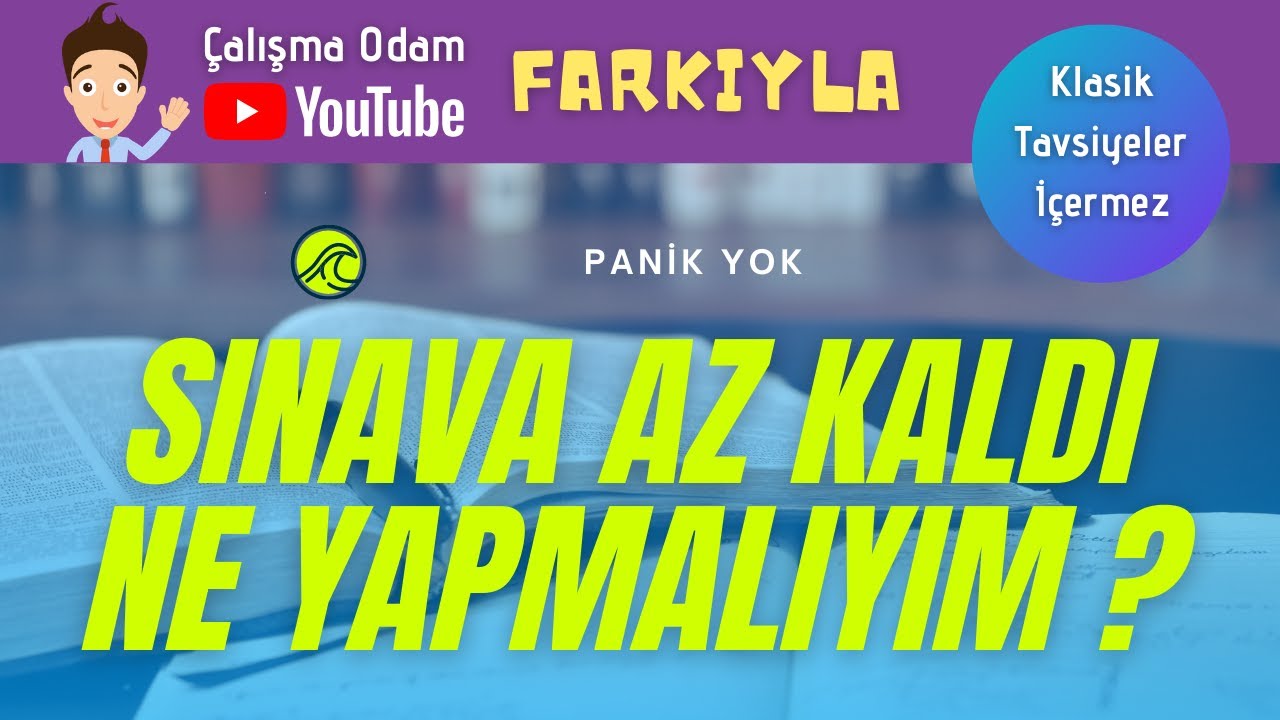 Sınava Az Kaldı Nasıl Çalışmalıyım ?  #YKS #LGS #KPSS #DGS