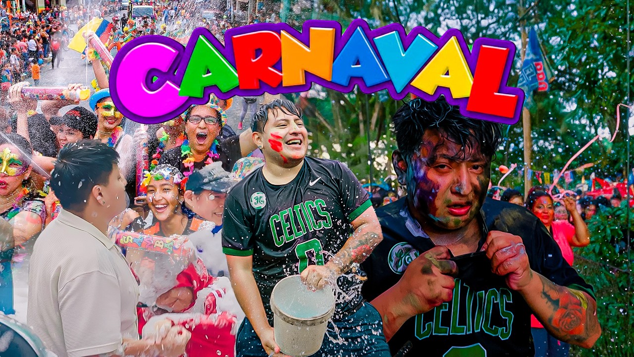 ASI SE VIVEN EL CARNAVAL EN ECUADOR | AlexD