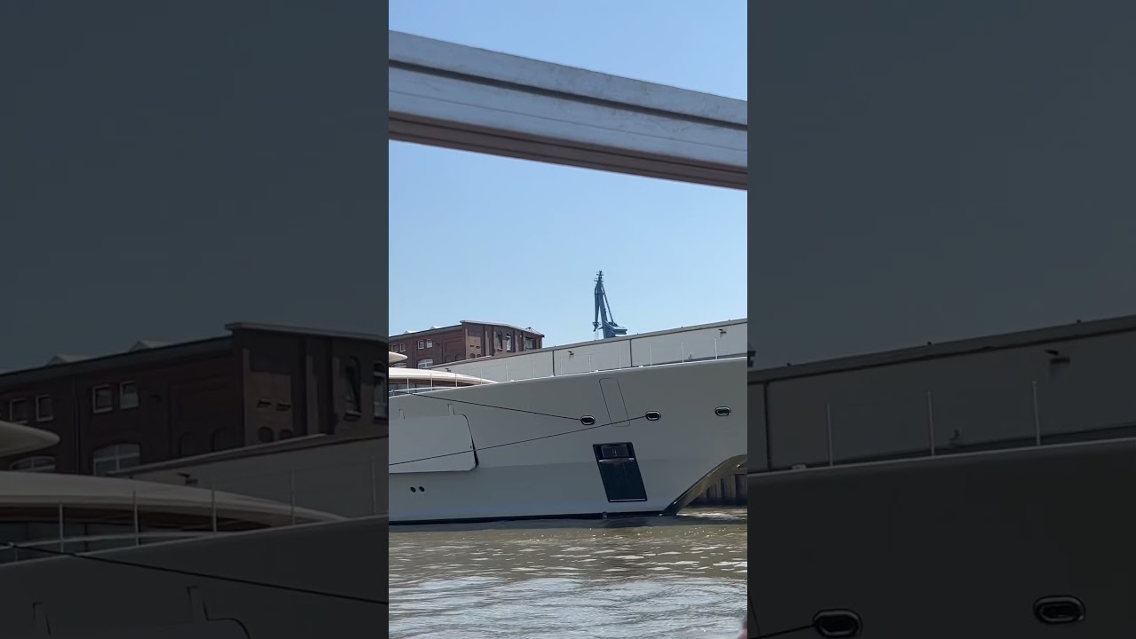 Sneak View: Super Yacht &bdquo;Alaiya&ldquo; #shorts #yacht