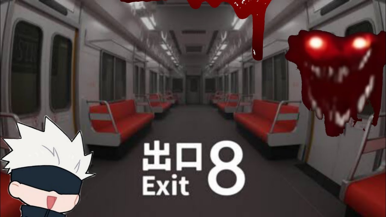 I Played A Japanese Horror Anomalie Game || Roblox The Exit 8 Full Horror Gameplay 🤯🤯🤯😱🤫🤔😁😁😂😱🤫🤔