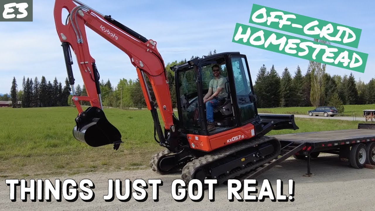 We bought an EXCAVATOR!!