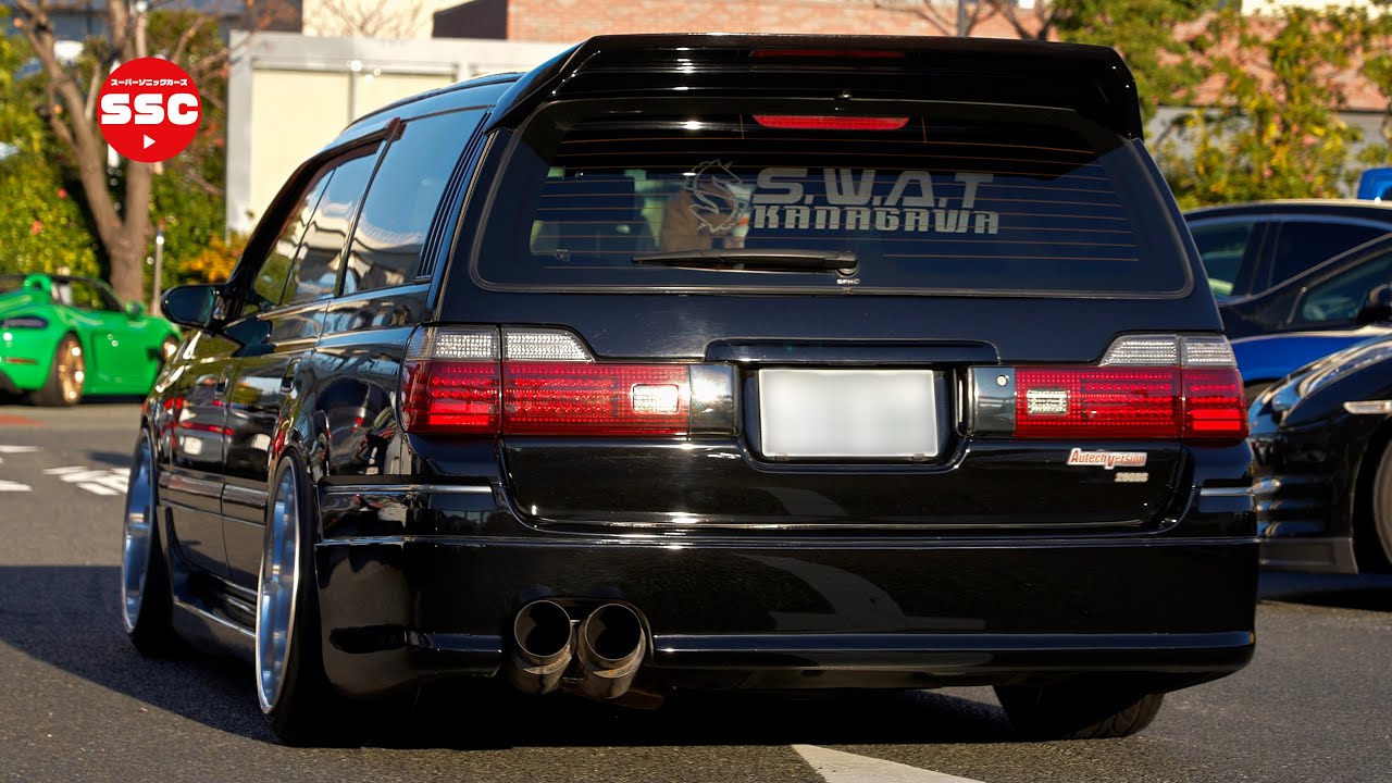 【大黒⚡️JDM】ステージアがカッコ良すぎます❗️など 日本車カスタム 大黒PA