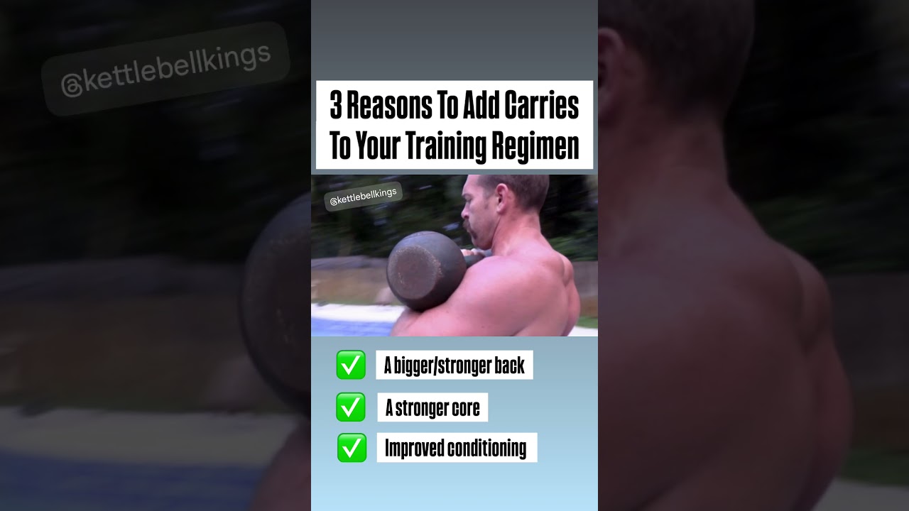 Without a doubt, the MOST underrated exercise out there is carrying weights. Remedy that NOW!!!
