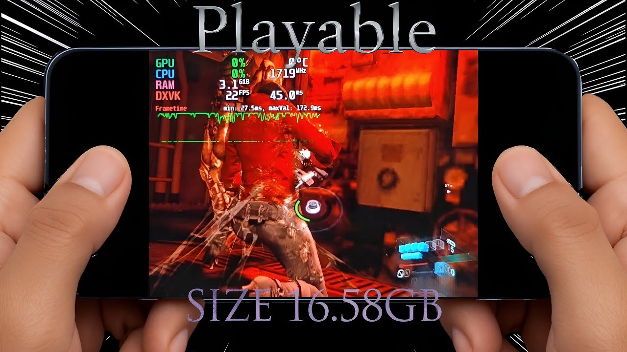 Resident Evil 6 On Mobile - Gameplay Test (Dimensity 700 - RAM 4) + Tutorial on GameHub 5.3.5 ไทย