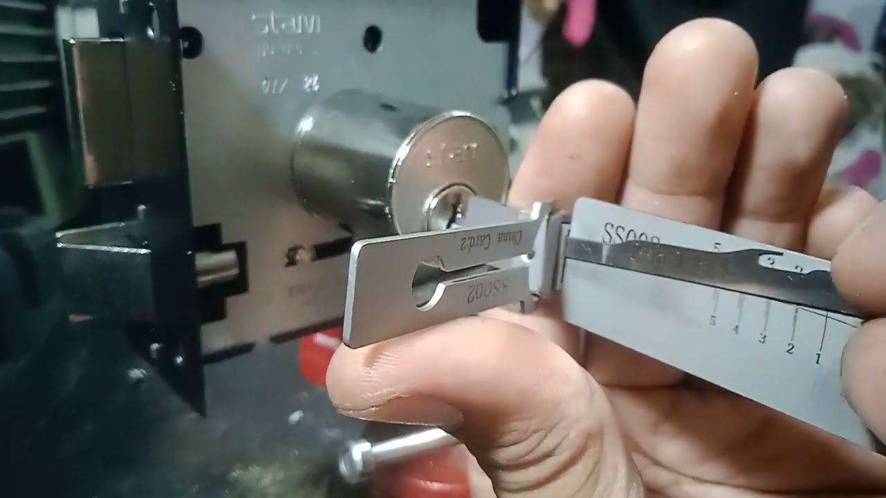 lishi SS002 Abertura fechadura de sobrepor Stam
