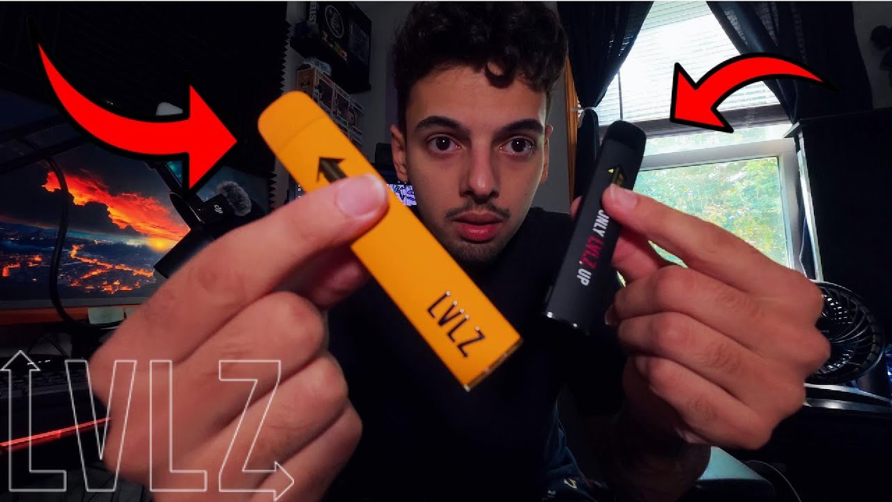 TRYING LVLZ DISPOSABLES FOR THE FIRST TIME! ARON REVIEWS FLAVOR!