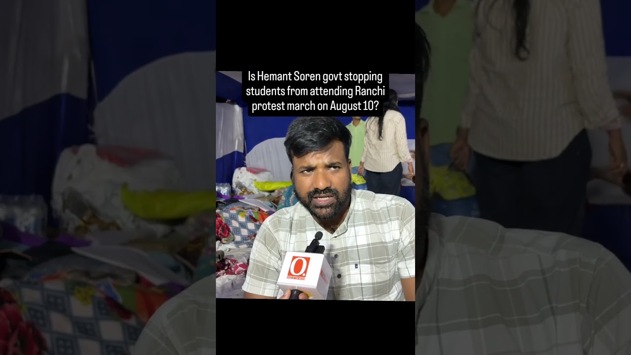 Is Hemant Soren govt stopping students from attending Ranchi protest march on August 10?
