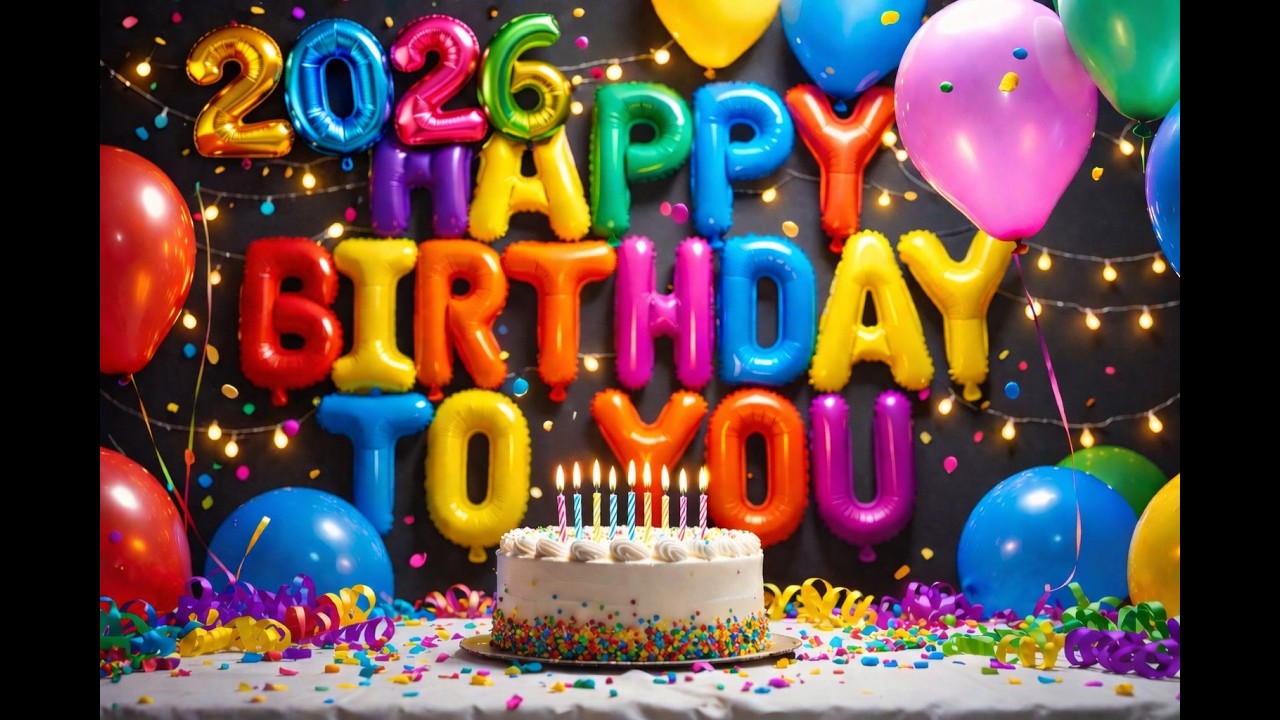 Happy Birthday Song 2026 | The Best Song and Wishes to Celebrate