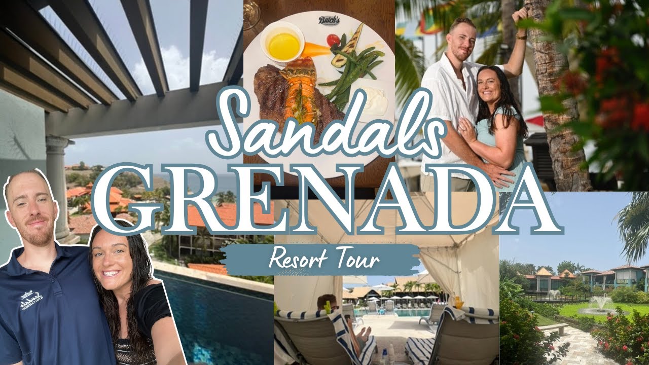 Island Hopping to Our 10th Sandals Resort?! | Full Tour of Sandals Grenada 🏝️