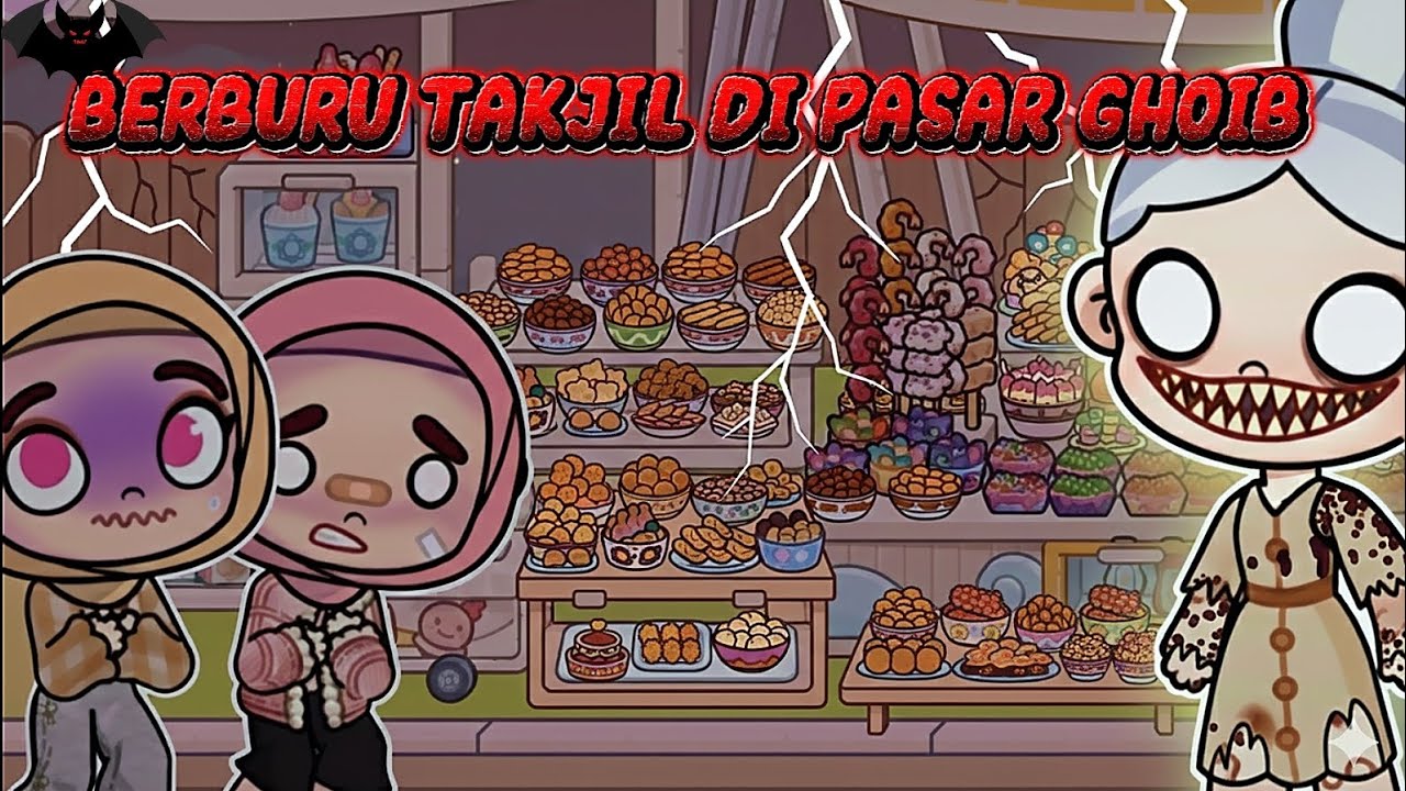 PERGI KE PASAR HANTU !! | DRAMA PAZU | DRAMA AVATAR WORLD | AVATAR WORLD | #trending #viral #funny 