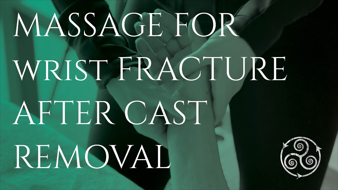 MASSAGE FOR WRIST FRACTURE-After cast removal