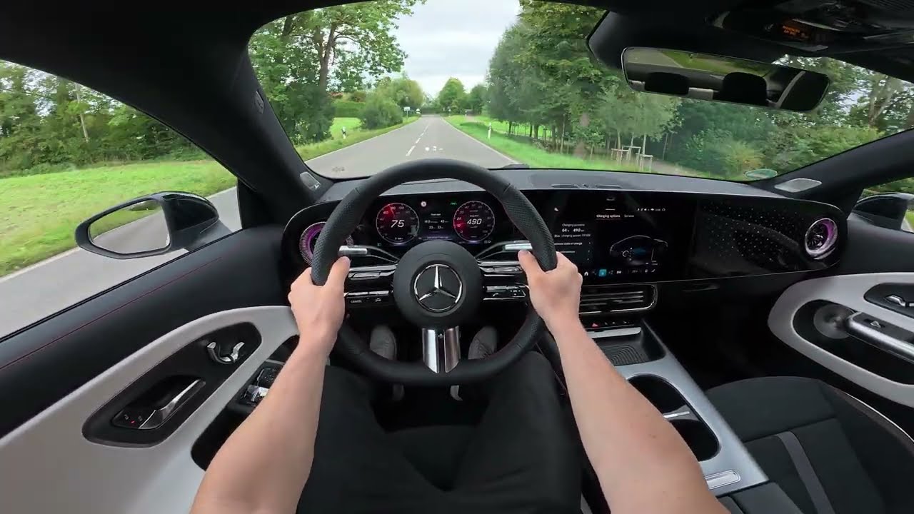 Driving New Mercedes CLA 2026 - No Comment!