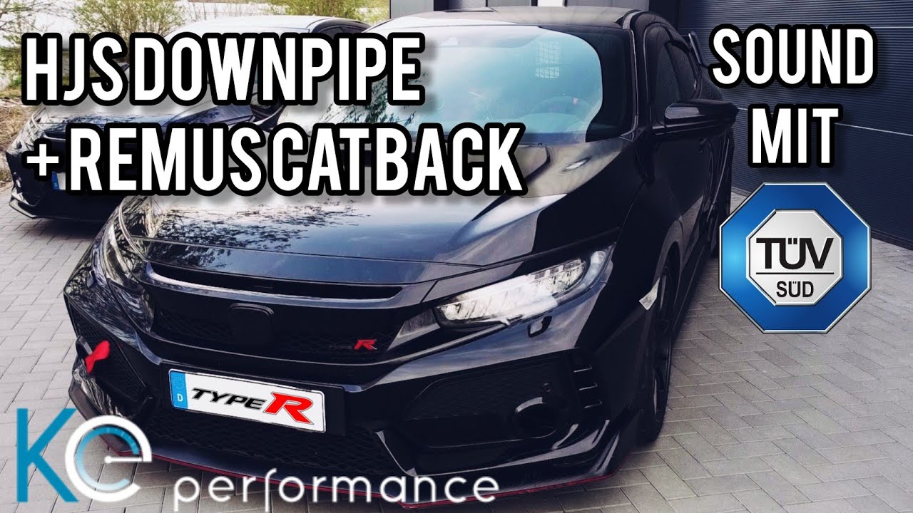 Sound Honda Civic Type R Remus + Downpipe FK8 legal / KE-PERFORMANCE