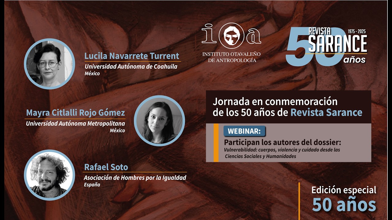 Webinar 1: Autores Dossier 54 | Revista Sarance