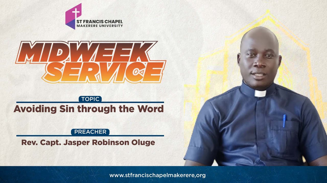 AVOIDING SIN THROUGH THE WORD | Rev. Capt.Jasper Robinson  Oluge  | 30/08/2023