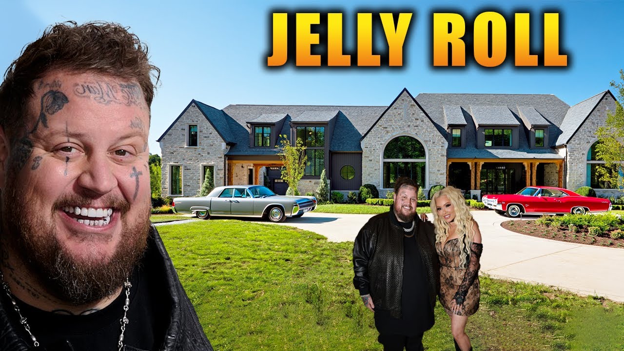 The Lifestyle of Jelly Roll ★ Nashville Mansion, 2 Children, Wife, Cars, Net Worth