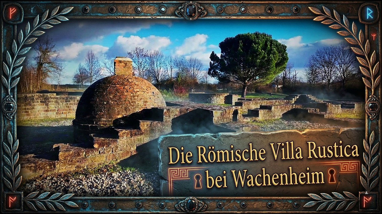🏛️Die römische Villa Rustica bei Wachenheim🏛️ - (DJI Mini 4 Pro / DJI Osmo Pocket3)